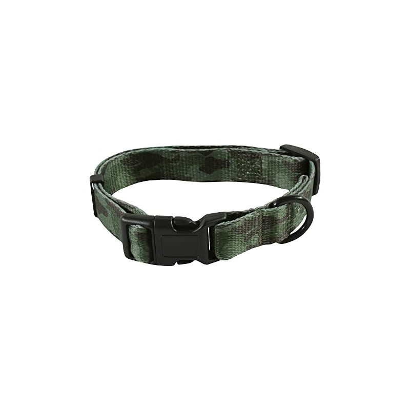Luvable Friends Unisex Pet Collar, Camo, Large