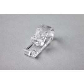 Blindspares Child Safety P Clip for Roller, Roman, Vertical Blinds, Clear, pack of 5