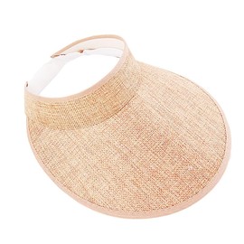 One Limitation CP512 Wide Brim Long Visor, Sun Visor, Hat, Outdoor, Women's, Braun