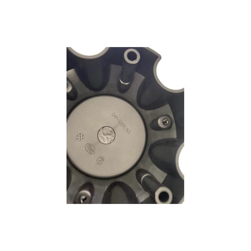QAMNVCRTY 1PC Wheel Center Cap Matte Black for Helo 6