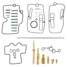 waltyotur Carburetor Carb Repair Kit Repair Kit Replacement for Yamaha YFZ450 2004 2005 2006 2007 2008 2009