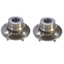 DRIVESTAR 512025 Rear Wheel Hub & Bearing Driver/Passenger for Nissan 200SX 1995 96 97 1998, 1991-1993 Nissan NX, 1991-1999 Nissan Sentra(4 Lugs)(Pair)
