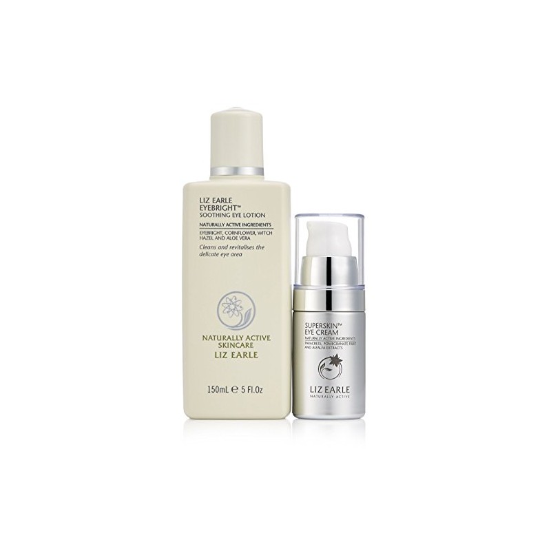 Liz Earle Superskin Eye Cream 15ml and Eye Bright 150ml