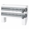 Kitchen Wrap Dispenser & Cutter for Cling Film and Foil