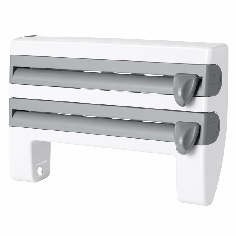 Kitchen Wrap Dispenser & Cutter for Cling Film and Foil