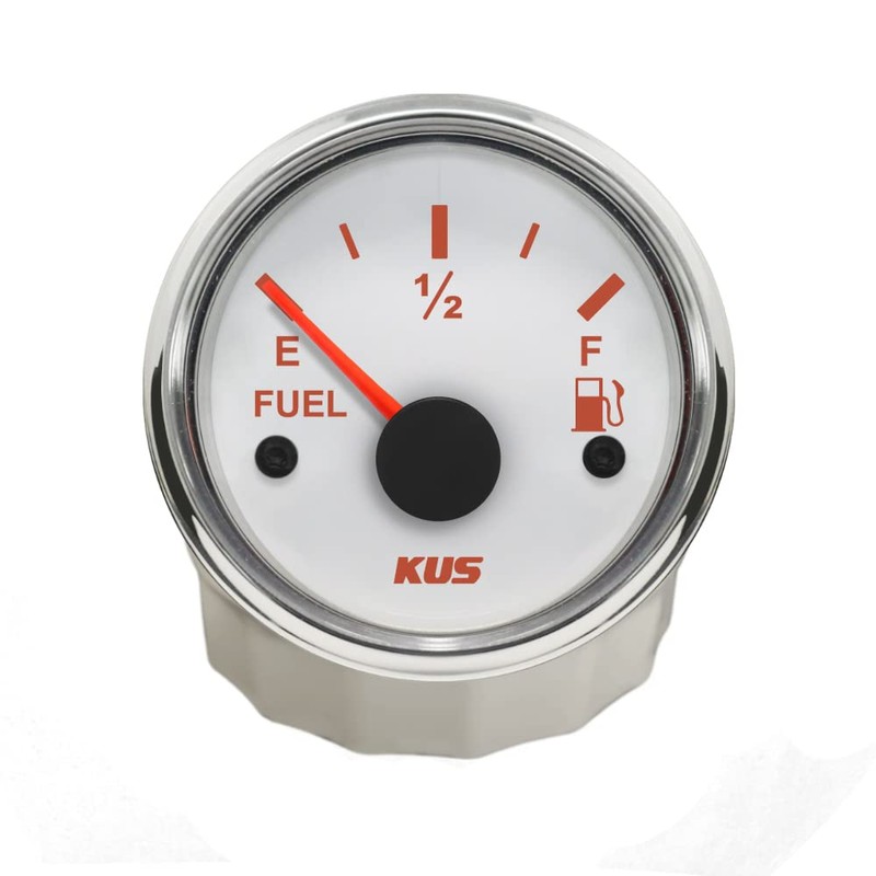 KUS 0-190ohm Oil Level Indicator with Backlight 12V/24V 52mm