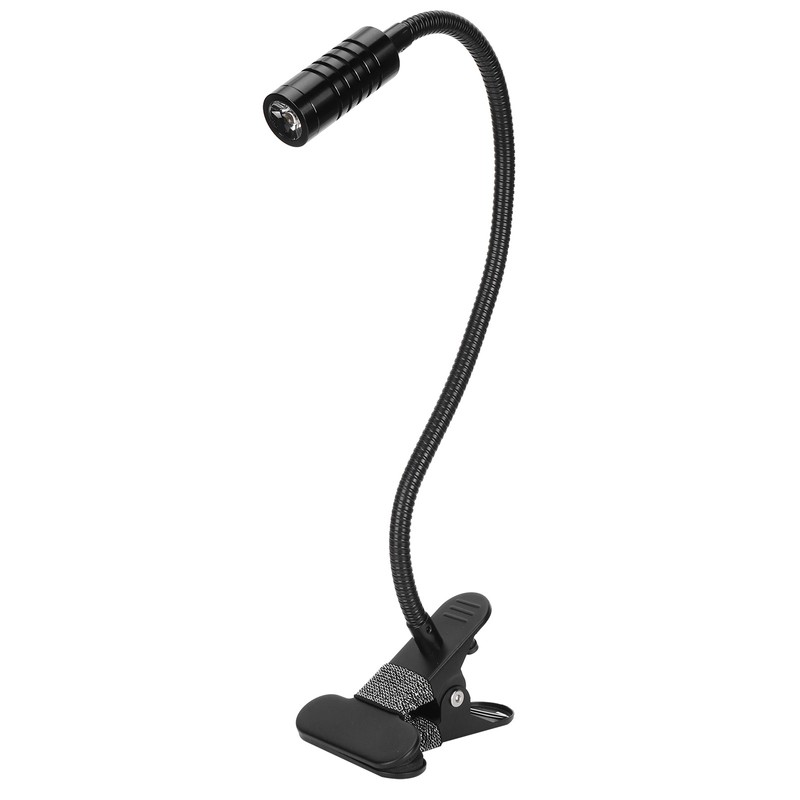 Student Reading Clipon Light 360° Flexible Neck Lamp USB Power