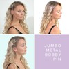 Basic Sense Jumbo Metal Hair Pins Sturdy Strong Bobby Slides