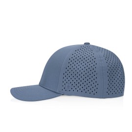 Billest Ivins Snapback Hat | Hombres y mujeres | Gorra en blanco de 6 paneles | Transpirable y ligero | Exterior | Ala curva, Azul Pizarra, Medium-Large