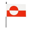 Greenland Table Flag 5'' x 8'' - Denmark - Greenlander