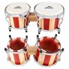 EastRock Bongo Drum 7" and 8" Set for Adults Kids