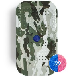 Wisesorb 20Pcs 40g Rechargeable Gun Safe Dehumidifier, Blue to Pink Color Indicating Silica Gel Desiccant Canister - Camouflage, Desiccant Moisture Absorbs for Storage