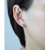 COSUMOSU 925 Sterling Silver Skull Stud 1Pc Earrings