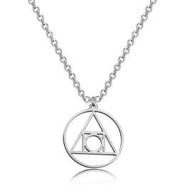 CENWA Seal of Light Symbol Jewelry Symbol Pendant Necklace, Metal