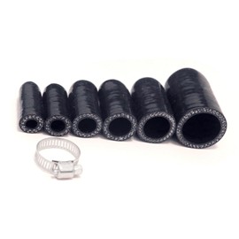 Zevaroy ID 5/8" inch (16mm) Hose Vacuum Caps End Plugs for Turbo Bypass Throttle Body Water Port Heater Coolant Heater 3-Ply High Temperature Reinforced Silicone