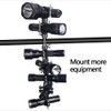 MiOYOOW Bike Flashlight Bracket, Bicycle Front Torch Clip with Soft