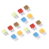 15pcs Car Circuit Micro2 Fuse Kit Lightweight Compact High Temperature