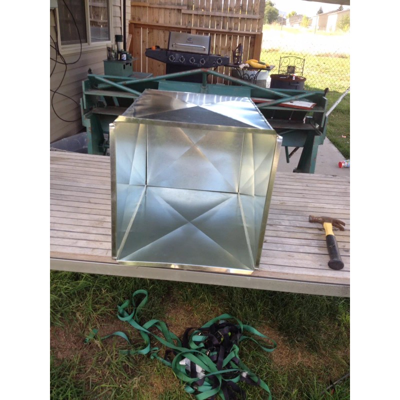 tinman 14 X 18.5 X 39 HVAC SUPPLY/RETURN AIR DUCTWORK