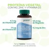 Pronat Magnesio Zinc con proteína vegetal - 90 tabletas