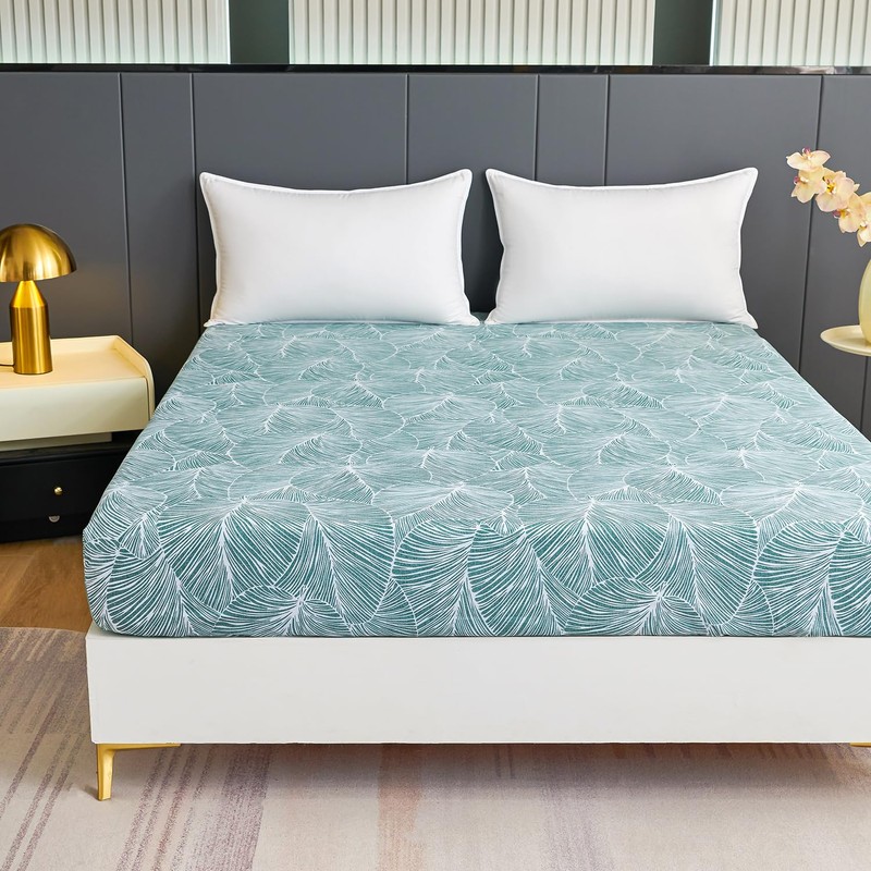 Fitted Sheet 150 x 200 cm Double with Large 30