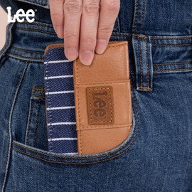 Lee Trend Stripe Wallet for Women Compact Credit Card Holder Wallet Purse