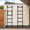5.3FT Wall/Floor-Mounted Ladders for Home, Basement Window Well Egress Exit