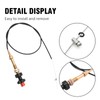 SYOWADA VCGTX06 6FT Locking Adjustable Lock Cable, Heavy Duty Vernier