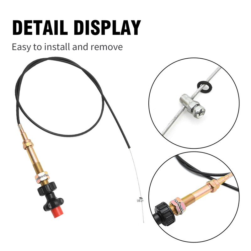 SYOWADA VCGTX06 6FT Locking Adjustable Lock Cable, Heavy Duty Vernier