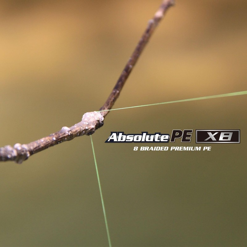 VARIVAS Absolute PE X8, 492.1 ft (150 m), Green Marking