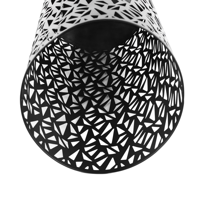 Umbrella Stand Rack for Entryway Metal Hollowed Freestanding Round Umbrella