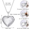 Kawailay 2 Pieces Open Locket Necklace Pictures Photo Pendant Chain