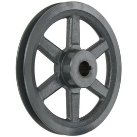 Browning BK90X1 Finished Bore Sheave, 1" Bore, Uses A, B Belt, 1 Groove