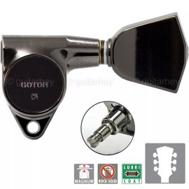 Gotoh NEW Gotoh SG301-04 MG MAGNUM LOCK Locking Tuners Keystone keys 3X3 - COSMO BLACK