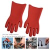 Pair of Electrical Insulated Gloves Natural Rubber Anti Electricity 10000V