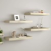 TREATLIFE HOME Stylish Floating Wall Shelves for Transforming Spaces, Invisible