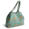 Vera Bradley Premium Cotton Hathaway Tote, Gemstone Paisley