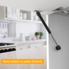 Bemacom 2 x Gas Spring Flap Fitting 150N White 150