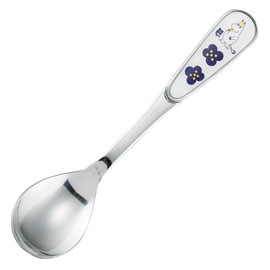 MOOMIN MM034-850 Color Series Stainless Steel Spoon, 5.3 inches (13.5 cm), Snork Daughter, Navy, Scandinavian Miscellaneous Goods, Present, Gift, Made in Japan