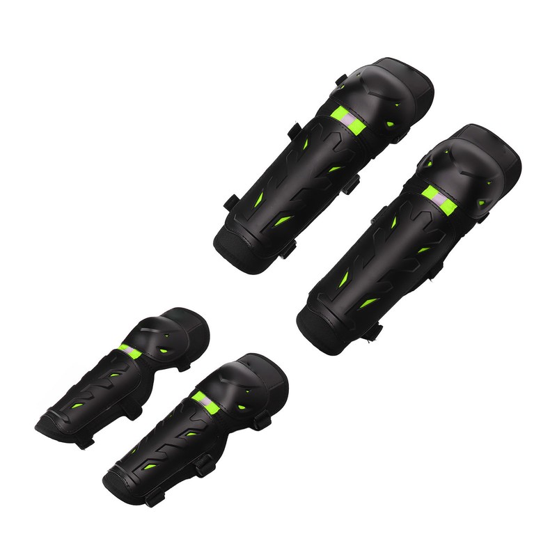 4PCS Knee Pads Elbow Pads Night Luminous Knee Protective Gear