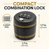 Combination Wine Bottle Lock for Storage – 3 Digit Password
