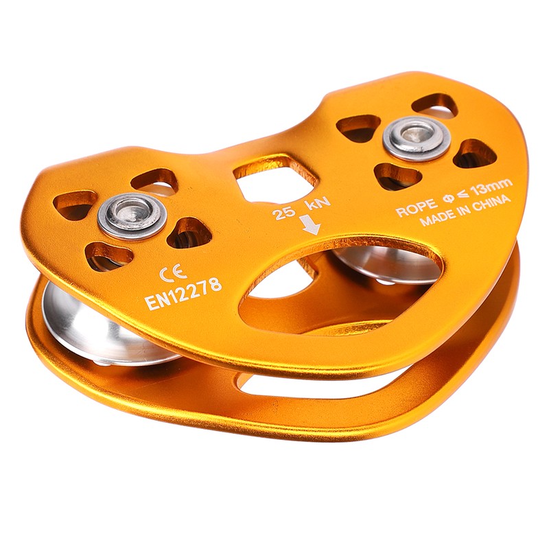 Ropeway Double Shaft Double Pulley Outdoor High Altitude Traverse Carriage