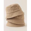 Beams Men's Basic Bucket Hat, beige