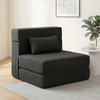 SUYOLS Folding Sofa Bed with Pillow- Convertible Chair Floor Couch