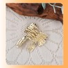 Butterfly Claw Clip with Pearls Hair Accessories for Women Wedding