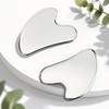 Gua Sha Herramienta de Masaje de Acero Inoxidable Guasha