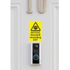 Security Smart Video Door Bell/Doorbell Recording Sticker 40mm x 65mm
