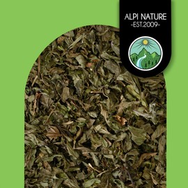 Peppermint leaves whole (200g, 7oz), peppermint loose, peppermint tea gently dried, peppermint tea 100% pure and natural