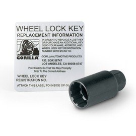 Gorilla Automotive 71631N Acorn Wheel Locks (12mm x 1.50 Thread Size) - Pack of 4