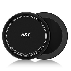[H&Y] Filter Cap for REVORING LC-82 2.6 - 3.2 inches (67 - 82 mm) for Integrated Leveling Filters, Magnetic Removable, Front Cap + Rear Cap Set