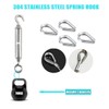 SHANGHh Sun Protection Sail Hardware Kit 304 Stainless Steel Awning